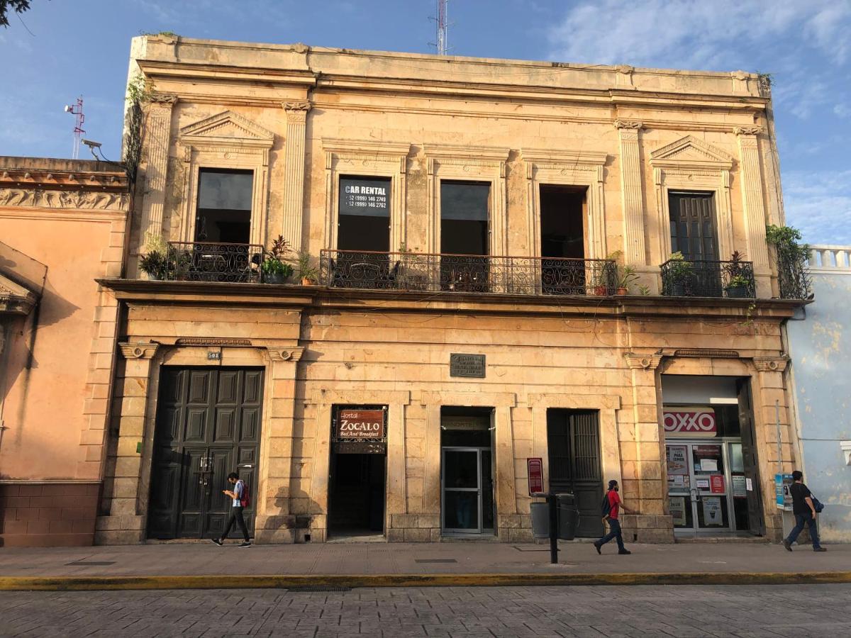 Hostal Zocalo Hotel Мерида Екстериор снимка
