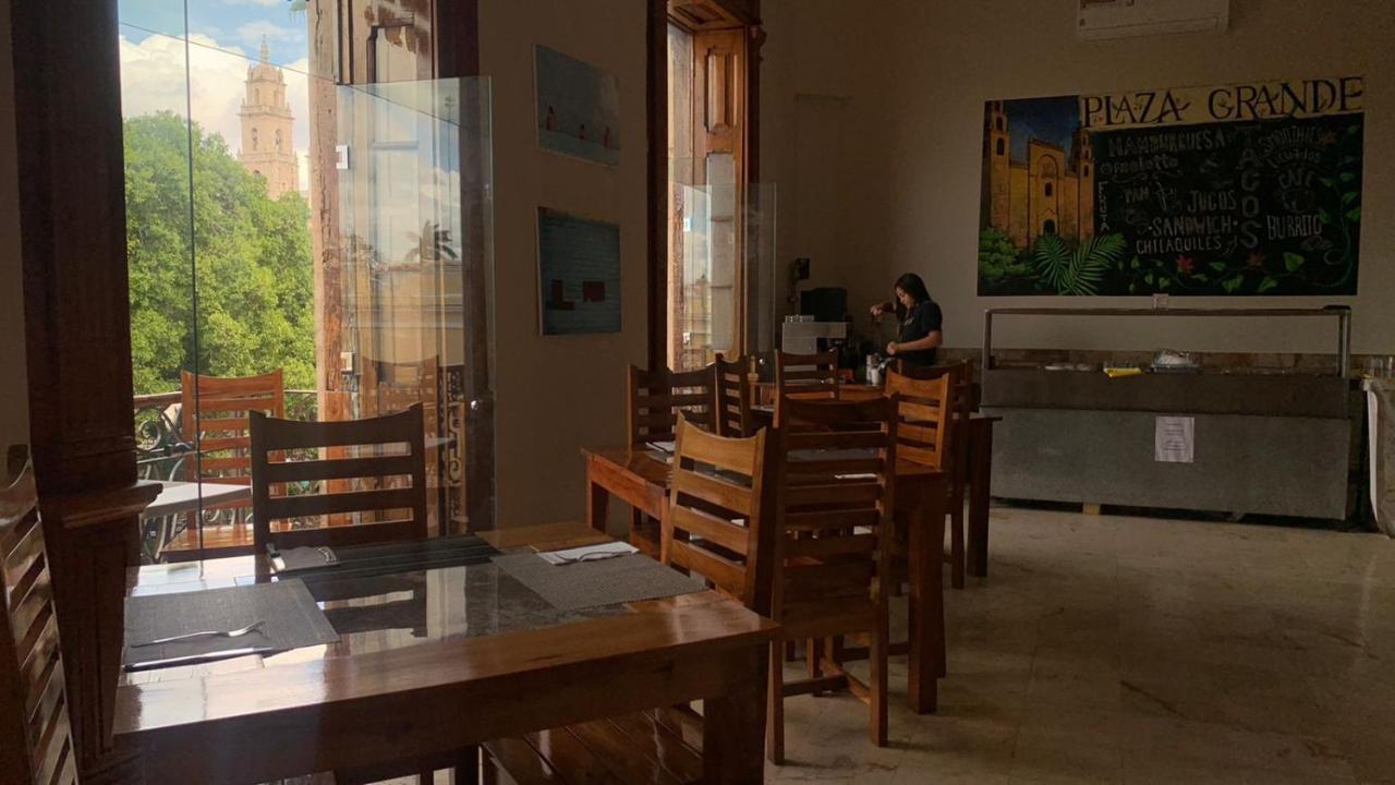 Hostal Zocalo Hotel Мерида Екстериор снимка