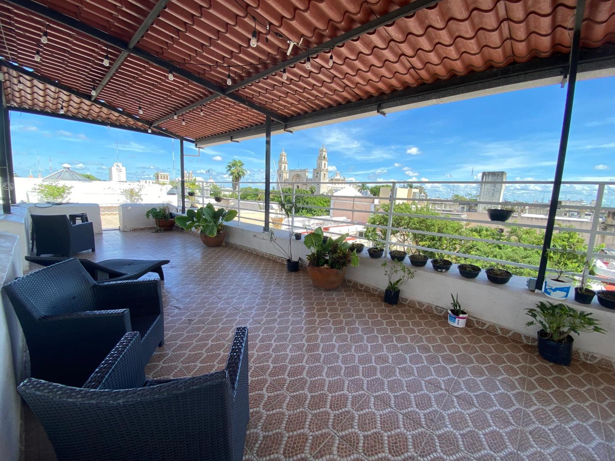 Hostal Zocalo Hotel Мерида Екстериор снимка